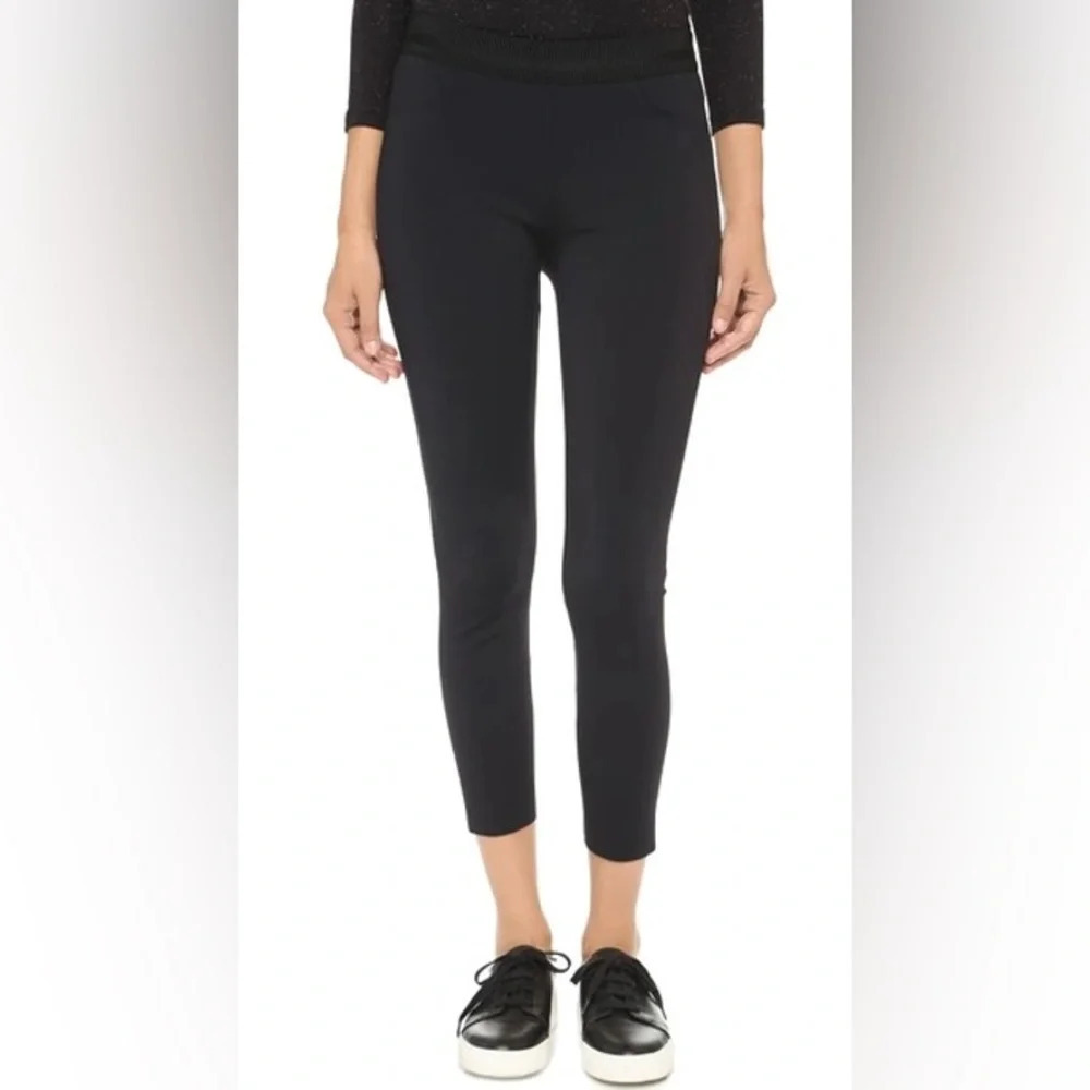J Brand Quinn Sculpted Scuba Leggings, Black, Large, EUC - Picture 4 of 9